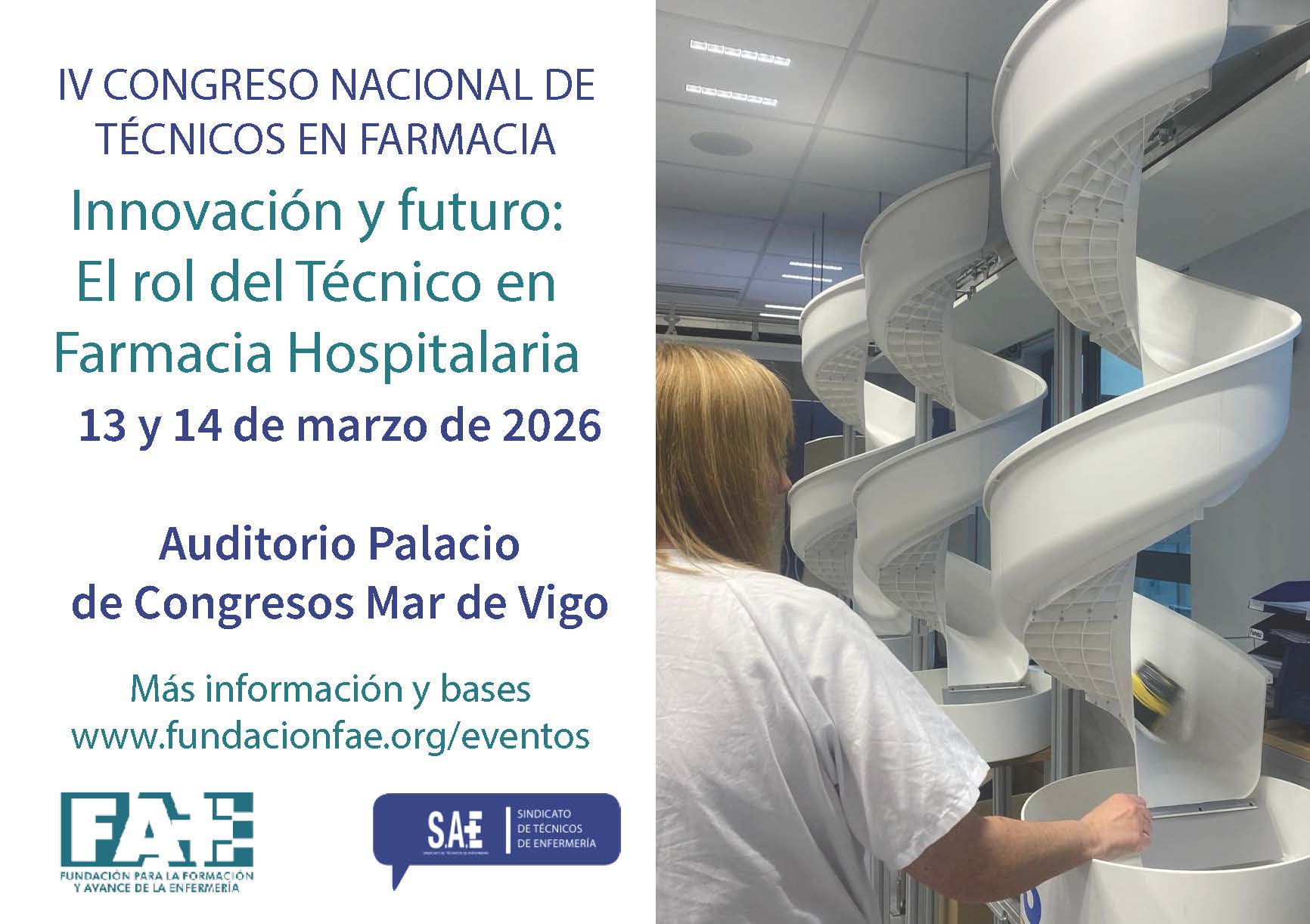 VIGO ACOGE EL IV CONGRESO NACIONAL DE TÉCNICOS DE FARMACIA